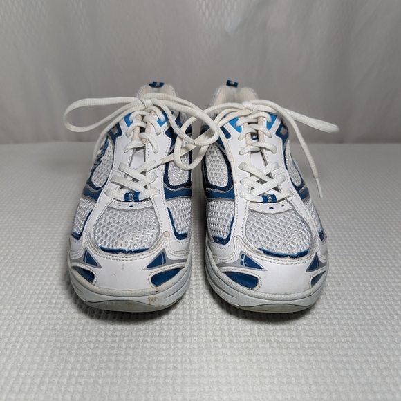 Fila Fit Walk-N-Sculpt Athletic Shoes, Blue/White, Size 7-1/2M - Picture 4 of 11